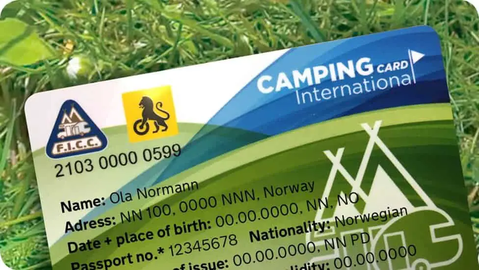 camping card international