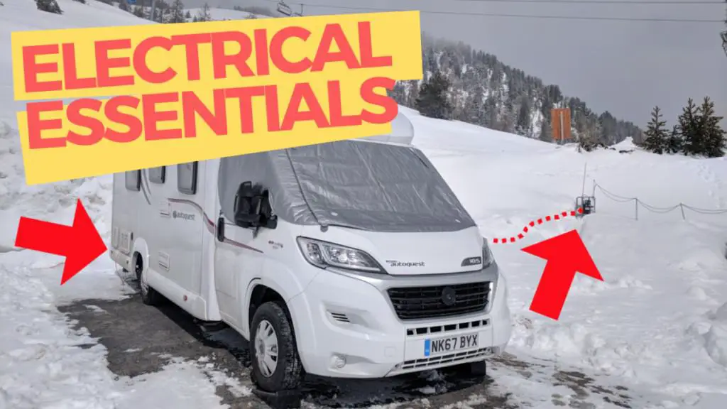 electrical essentials for motorhome skiing